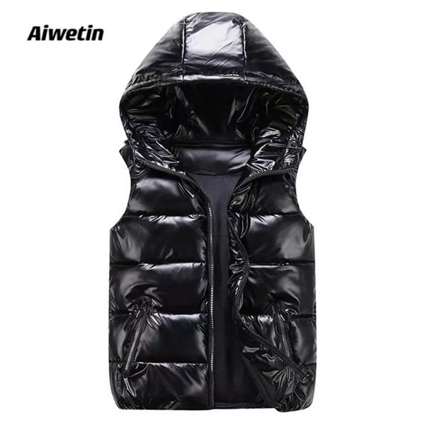 aiwetin winter bright color vest women waistcoat jacket vest bodywarmer lightweight windbreaker down coat winter cloth 210819, Black;white
aiwetin winter bright color vest women waistcoat jacket vest bodywarmer lightweight windbreaker down coat winter cloth 210819, Black;white