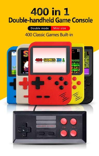 portable game players built-in 400 games 1000mah battery retro video handheld console+gamepad 2 doubles 3.0 inch lcd player
portable game players built-in 400 games 1000mah battery retro video handheld console+gamepad 2 doubles 3.0 inch lcd player