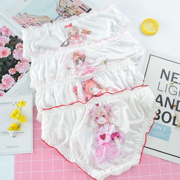 women's panties anime cardcaptor sakura japanese kawaii girls underwear milk fiber underpants cartoon student briefs female knickers, Black;pink
women's panties anime cardcaptor sakura japanese kawaii girls underwear milk fiber underpants cartoon student briefs female knickers, Black;pink