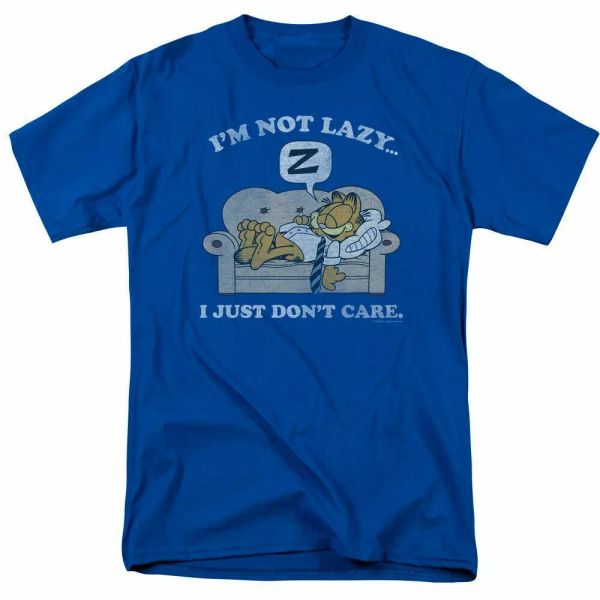 garfield not lazy t shirt mens licensed cat jim davis comics tee royal blue, White;black
garfield not lazy t shirt mens licensed cat jim davis comics tee royal blue, White;black