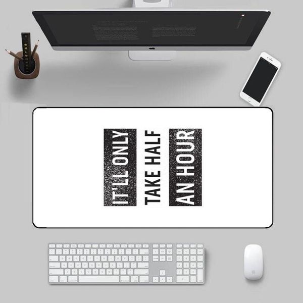mouse pads & wrist rests it ll only take half an hour pad gaming large non-slip desk mat for office/home
mouse pads & wrist rests it ll only take half an hour pad gaming large non-slip desk mat for office/home