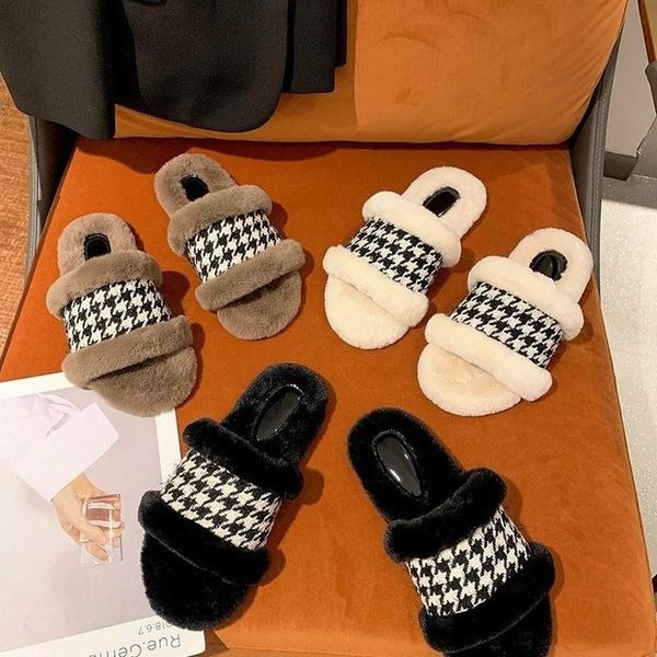 slippers 2021 women fashion warm fluffy winter ladies design soft furry plush flat shoes big size female fur pure color, Black
slippers 2021 women fashion warm fluffy winter ladies design soft furry plush flat shoes big size female fur pure color, Black