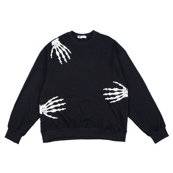 retro ghost hand letter print casual mens sweatshirts crew neck oversized vibe style streetwear loose couple hoodies, Black
retro ghost hand letter print casual mens sweatshirts crew neck oversized vibe style streetwear loose couple hoodies, Black