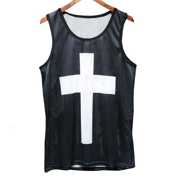 tank men' summer 3d mesh vest fit slim sleeveless tee shirts bodybuilding clothing, White;black
tank men' summer 3d mesh vest fit slim sleeveless tee shirts bodybuilding clothing, White;black