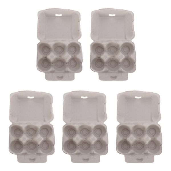 kitchen storage & organization 5pcs 6 count egg cartons recyclable cardboard container with lid
kitchen storage & organization 5pcs 6 count egg cartons recyclable cardboard container with lid