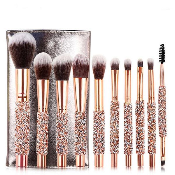 10pcs high-grade diamond handle dressing brush makeup set professional with bag tools gifts holder organizer1
10pcs high-grade diamond handle dressing brush makeup set professional with bag tools gifts holder organizer1