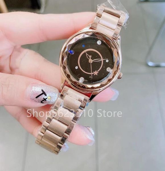 wristwatches romantic rhinestone starry sky watches zircon quartz wrist watch steel belt clock women star rose gold bracelet, Slivery;brown
wristwatches romantic rhinestone starry sky watches zircon quartz wrist watch steel belt clock women star rose gold bracelet, Slivery;brown