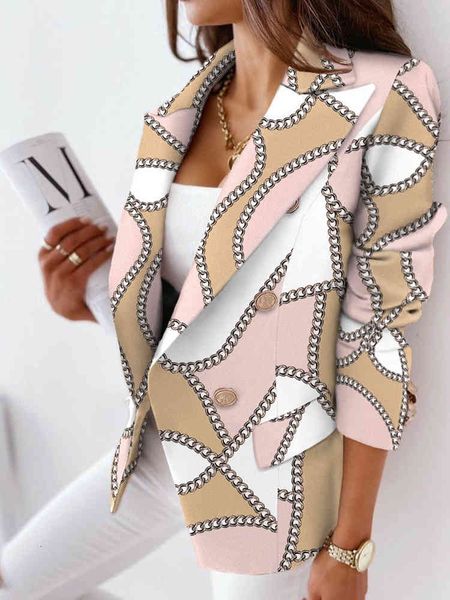 women's suits & blazers women retro pattern print patchwork blazer coat elegant lapel collar button long 2022 autumn winter sleeve suit, White;black
women's suits & blazers women retro pattern print patchwork blazer coat elegant lapel collar button long 2022 autumn winter sleeve suit, White;black
