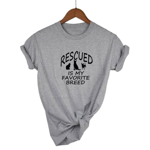 women's t-shirt rescued is my favorite breed print women tshirts cotton casual funny t shirt for lady tee hipster 13 colors drop shipre, White
women's t-shirt rescued is my favorite breed print women tshirts cotton casual funny t shirt for lady tee hipster 13 colors drop shipre, White