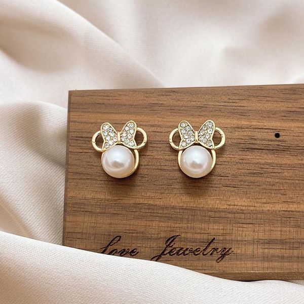 stud crystal pearl earrings for women simple bow small earring fashion ear jewelry wedding gift, Golden;silver
stud crystal pearl earrings for women simple bow small earring fashion ear jewelry wedding gift, Golden;silver