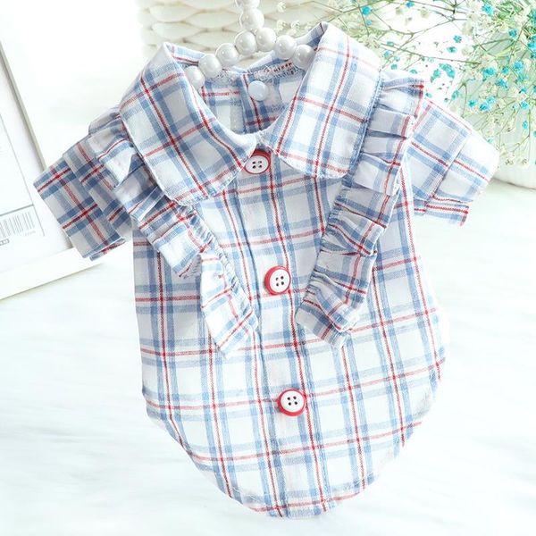 pet dog clothes plaid clothings dogs shirts super small clothing cute print spring summer thin blue red casual girl ropa perro apparel
pet dog clothes plaid clothings dogs shirts super small clothing cute print spring summer thin blue red casual girl ropa perro apparel