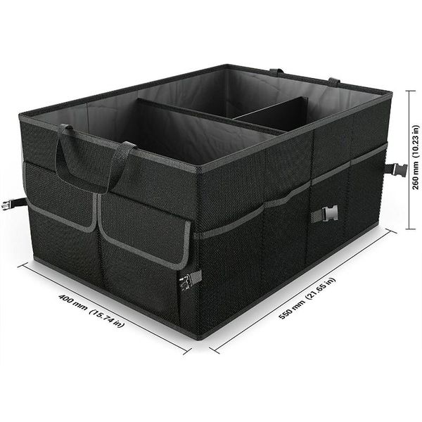 storage bags multi-purpose foldable car trunk organizer large capacity anti-slip bag with cover and reinforced handles
storage bags multi-purpose foldable car trunk organizer large capacity anti-slip bag with cover and reinforced handles