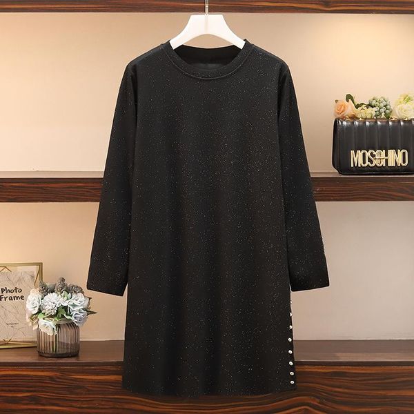 casual dresses 4xl plus size party oversized woman winter elegant evening ladies dress 2021 spring autumn long sleeve black female a5571, Black;gray
casual dresses 4xl plus size party oversized woman winter elegant evening ladies dress 2021 spring autumn long sleeve black female a5571, Black;gray