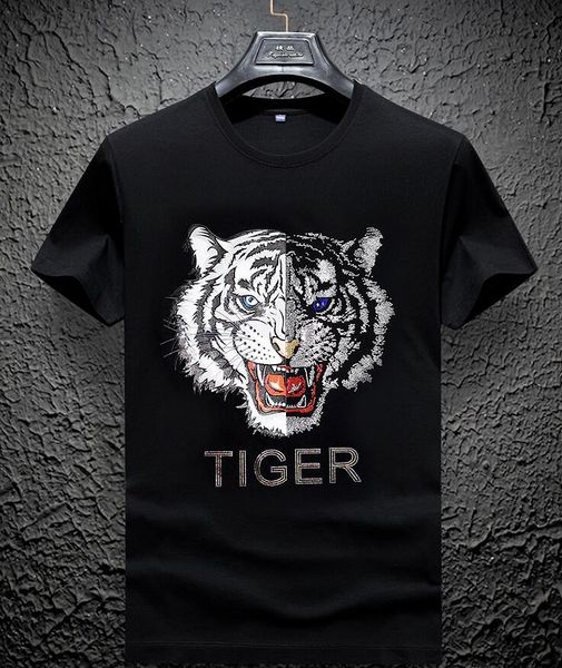 rhinestones t shirts men brand short sleeve fashion streetwear o neck slim cotton t-shirts plus size 5xl, White;black
rhinestones t shirts men brand short sleeve fashion streetwear o neck slim cotton t-shirts plus size 5xl, White;black
