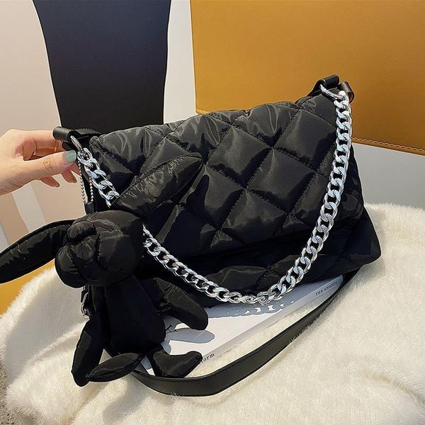evening bags designer quilited chains down stuffed crossbody for women space pad cotton shoulder bag large capacity nylon handbags
evening bags designer quilited chains down stuffed crossbody for women space pad cotton shoulder bag large capacity nylon handbags
