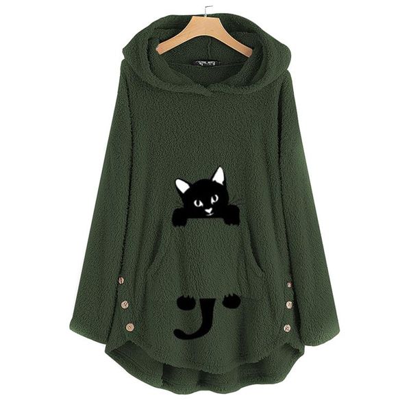 women double-sided fleece hoodie cartoon embroidered pullover hooded mid-length sweatshirt women's hoodies & sweatshirts, Black
women double-sided fleece hoodie cartoon embroidered pullover hooded mid-length sweatshirt women's hoodies & sweatshirts, Black