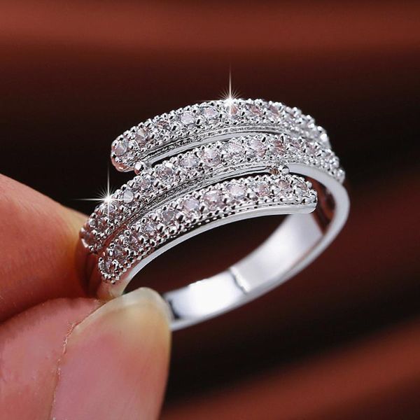 cluster rings fashion irregular zircon diamonds gemstones for women white gold silver color jewelry bijoux party accessories gifts, Golden;silver
cluster rings fashion irregular zircon diamonds gemstones for women white gold silver color jewelry bijoux party accessories gifts, Golden;silver