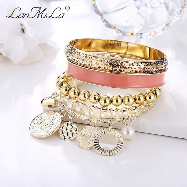 tennis 2021 bohemian pearl charm wrap bracelet for women jewelry, Golden;silver
tennis 2021 bohemian pearl charm wrap bracelet for women jewelry, Golden;silver