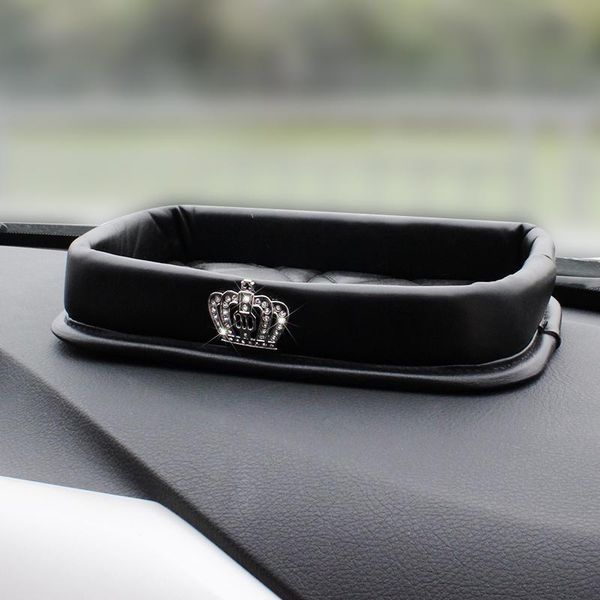 car organizer crystal crown leather mobile phone glass key box storage auto center console armrest interior decoration
car organizer crystal crown leather mobile phone glass key box storage auto center console armrest interior decoration