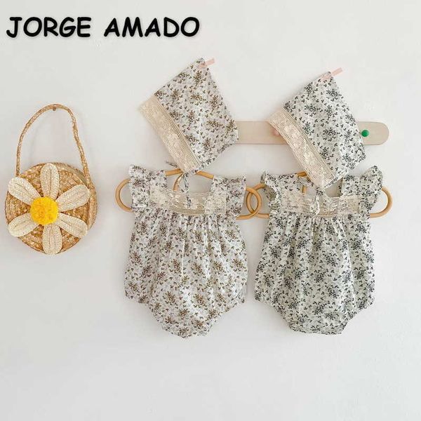 summer baby girl bodysuit short sleeves lace square collar jumpsuit with cap born cute style kids clothes e2388 210610, Blue
summer baby girl bodysuit short sleeves lace square collar jumpsuit with cap born cute style kids clothes e2388 210610, Blue