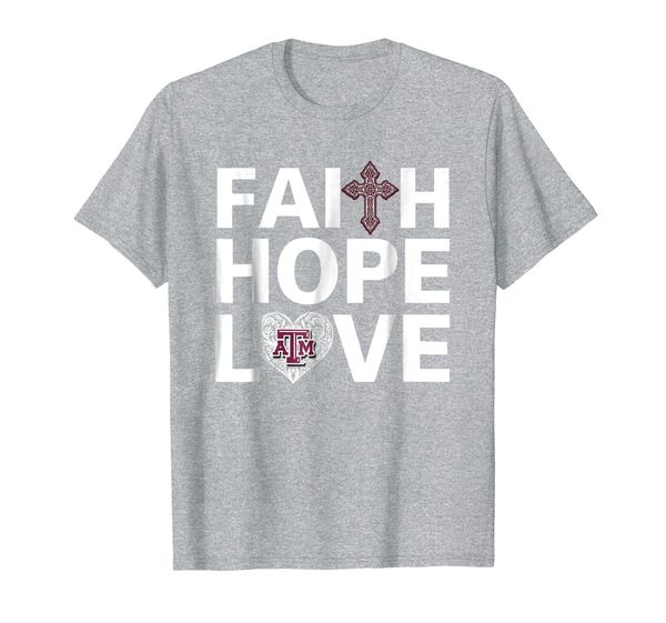 Texas AM Aggies Faith - Hope - Love T-Shirt - Apparel, Mainly pictures