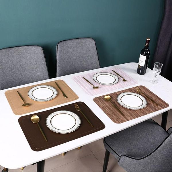 mats & pads dish bowl mat pu wood grain tableware pad heat insulation non-slip placemat
mats & pads dish bowl mat pu wood grain tableware pad heat insulation non-slip placemat