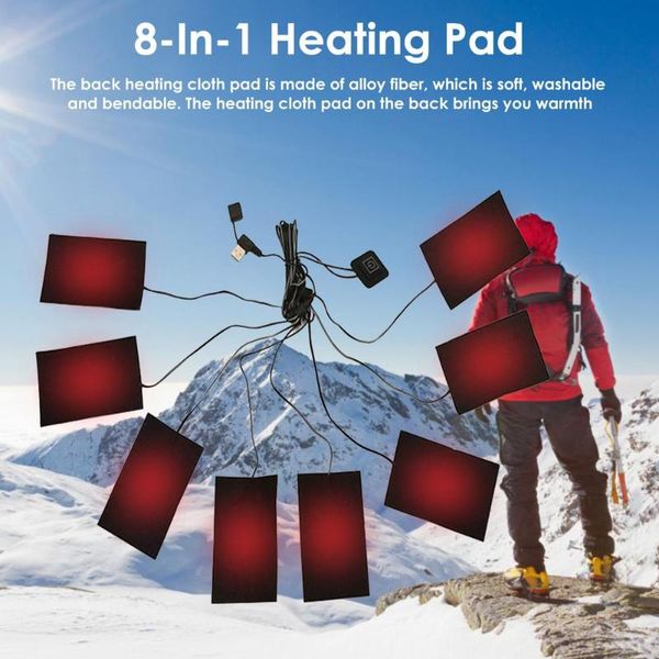 carpets 8-in-1 usb heating pads cloth jacket vest heated mats for outdoor sports winter clothes warmer thermal
carpets 8-in-1 usb heating pads cloth jacket vest heated mats for outdoor sports winter clothes warmer thermal