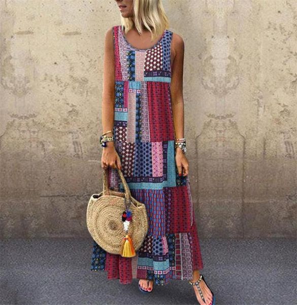 casual dresses women's round neck long dress fashion retro ethnic print s-5xl large sleeveless loose cotton comfortable dres, Black;gray
casual dresses women's round neck long dress fashion retro ethnic print s-5xl large sleeveless loose cotton comfortable dres, Black;gray