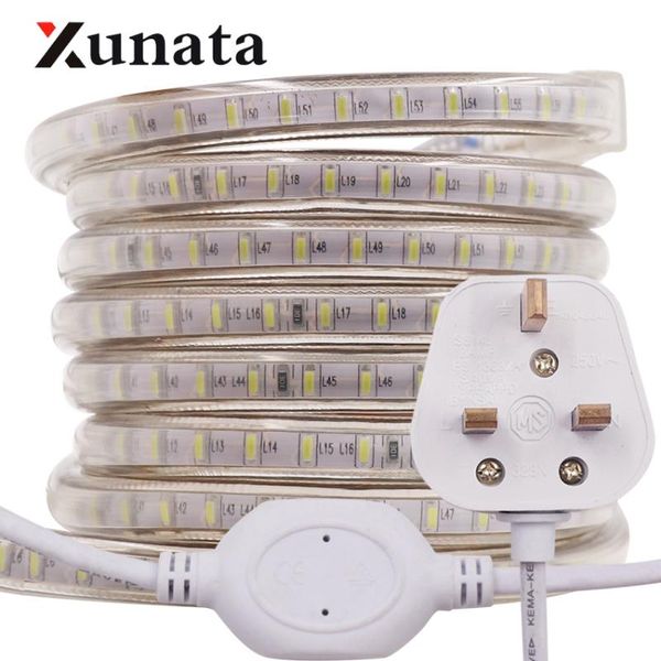 strips 3014 led strip 220v uk plug white / warm blue 120leds/m waterproof flexible ribbon tape light for home decoration
strips 3014 led strip 220v uk plug white / warm blue 120leds/m waterproof flexible ribbon tape light for home decoration