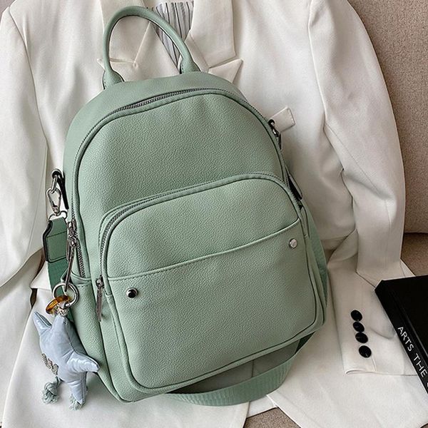backpack doranmi quality schoolbag women's 2021 designed female rucksack solid book back bag preppy mochila sb491
backpack doranmi quality schoolbag women's 2021 designed female rucksack solid book back bag preppy mochila sb491