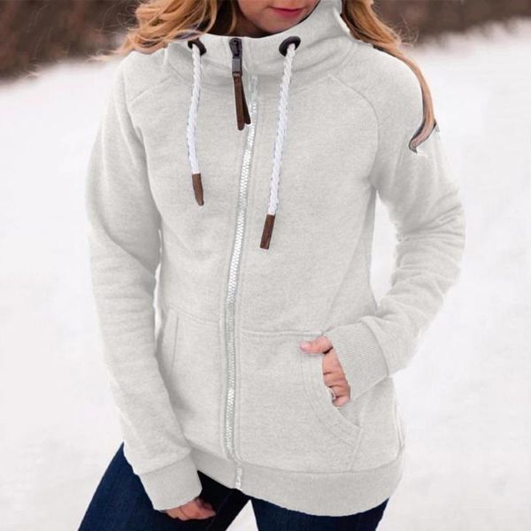 zoulv 2021 tracksuit women oversize hoodie fashion solid jacket zipper pocket sweatshirt long sleeve draw string coat sweat women's hoo, Black
zoulv 2021 tracksuit women oversize hoodie fashion solid jacket zipper pocket sweatshirt long sleeve draw string coat sweat women's hoo, Black