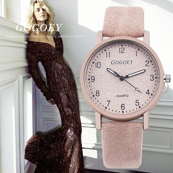 gogoey women's watches luxury leather ladies watch 2021 fashion wristwatch women bracelet clock relogio feminino saat wristwatches, Slivery;brown
gogoey women's watches luxury leather ladies watch 2021 fashion wristwatch women bracelet clock relogio feminino saat wristwatches, Slivery;brown