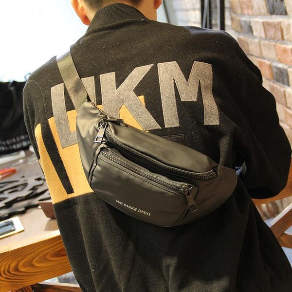 xiao.p fashion casual nylon men belt bag waterproof waist bags men's crossbody chest portable single shoulder
xiao.p fashion casual nylon men belt bag waterproof waist bags men's crossbody chest portable single shoulder