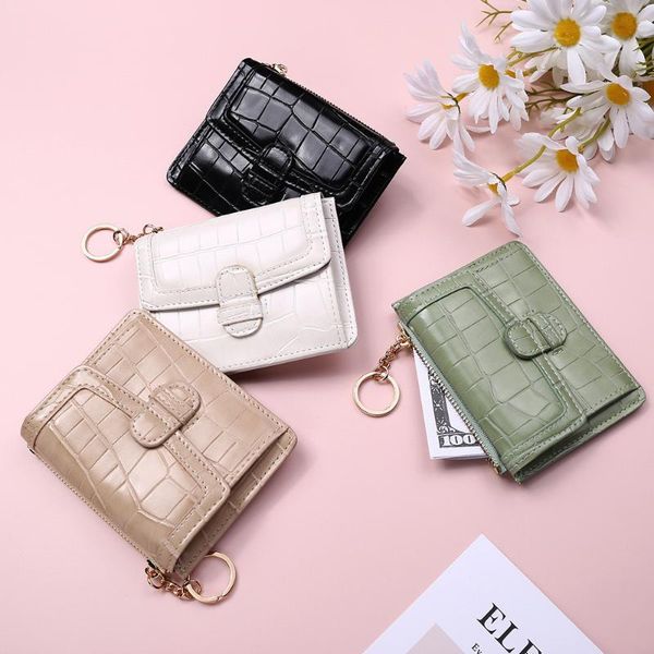 card holders the korean version vintage buckle wallet women men fashion pu multi-card coin purse pure color simple credit organ case, Brown;gray
card holders the korean version vintage buckle wallet women men fashion pu multi-card coin purse pure color simple credit organ case, Brown;gray