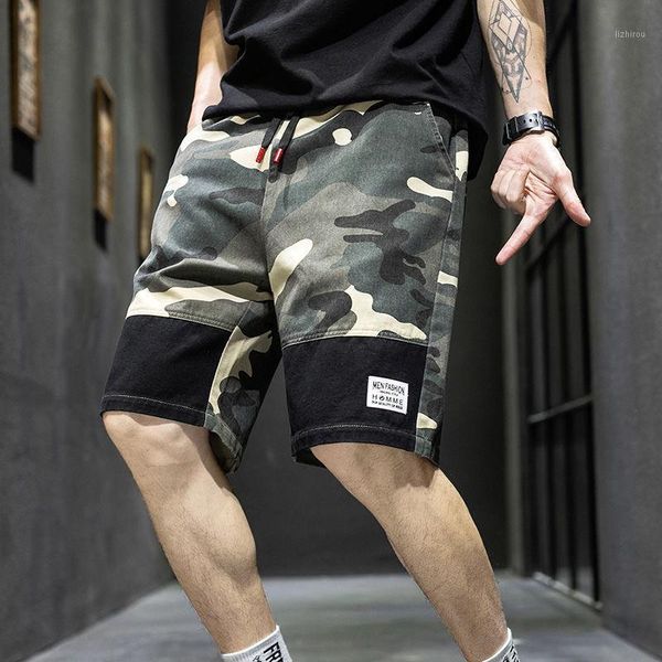 cotton shorts men's capris loose camouflage trend summer leisure sports pants beach big underpants military streetwear gym, White;black
cotton shorts men's capris loose camouflage trend summer leisure sports pants beach big underpants military streetwear gym, White;black