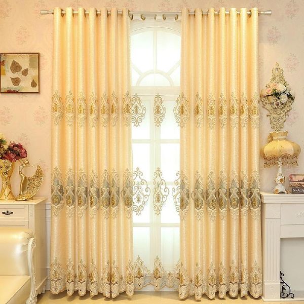 curtain & drapes light luxury european style gold embroidery curtains for living room bedroom window tulle home decoration custom
curtain & drapes light luxury european style gold embroidery curtains for living room bedroom window tulle home decoration custom