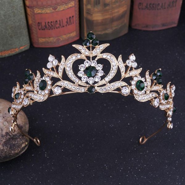 2022 new vintage baroque bridal tiaras accessories prom headwear stunning sheer crystals wedding tiarass and crowns, Slivery;golden
2022 new vintage baroque bridal tiaras accessories prom headwear stunning sheer crystals wedding tiarass and crowns, Slivery;golden