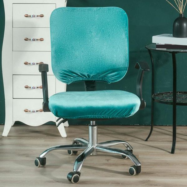 dustproof removable split office chair cover stretch universal washable home slipcovers soft solid protective computer seat covers
dustproof removable split office chair cover stretch universal washable home slipcovers soft solid protective computer seat covers