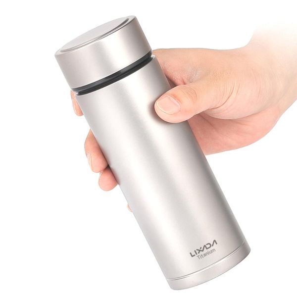 lixada double wall vacuum insulated titanium water bottle flask outdoor sports leak proof with tea infuser
lixada double wall vacuum insulated titanium water bottle flask outdoor sports leak proof with tea infuser