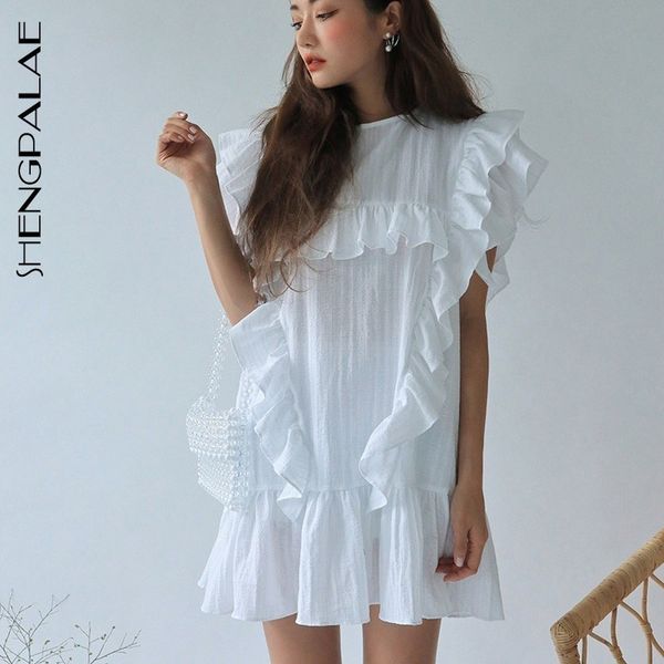 Women's Blouses & Shirts SHENGPALAE Spring Blouse Female Ruffles Solid Clothes Sexy Butterfly Sleeve Elegant O-neck Shirt Fiesta Vestid, White
Women's Blouses & Shirts SHENGPALAE Spring Blouse Female Ruffles Solid Clothes Sexy Butterfly Sleeve Elegant O-neck Shirt Fiesta Vestid, White