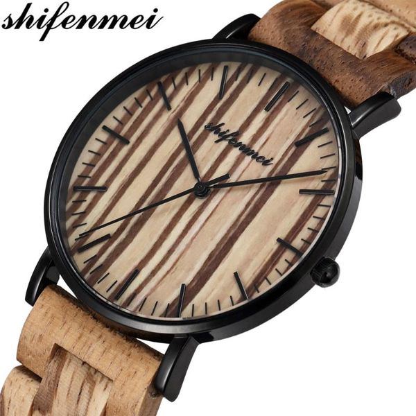 wristwatches shifenmei bamboo women watch wooden dial face with scale men quartz watches straps marca de lujo mirar, Slivery;brown
wristwatches shifenmei bamboo women watch wooden dial face with scale men quartz watches straps marca de lujo mirar, Slivery;brown