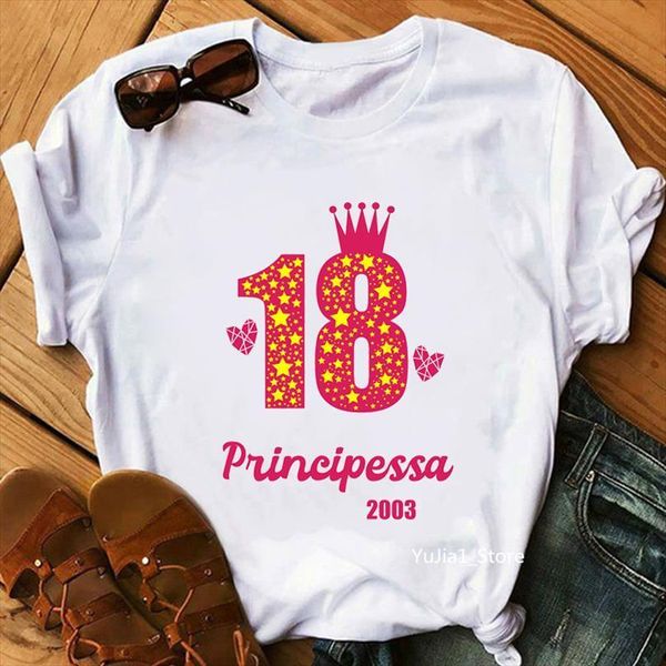 18th birthday star crown graphic men t shirts print girls harajuku kawaii clothes vogue shirt and women sweet 16th, White;black
18th birthday star crown graphic men t shirts print girls harajuku kawaii clothes vogue shirt and women sweet 16th, White;black