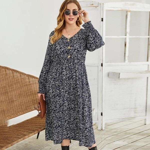 casual dresses jastie 2021 spring autumn dress women v-neck long sleeve floral print boho loose beach midi plus size vestidos, Black;gray
casual dresses jastie 2021 spring autumn dress women v-neck long sleeve floral print boho loose beach midi plus size vestidos, Black;gray