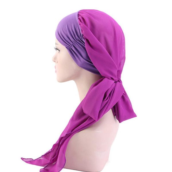 hair accessories women pre-tied turban muslim headwear bandana flower print chiffon head wrap
hair accessories women pre-tied turban muslim headwear bandana flower print chiffon head wrap