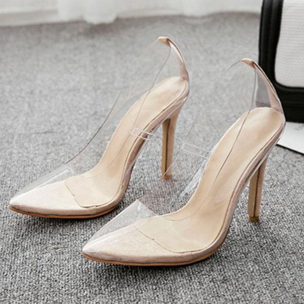 dress shoes pointed open toe wedding party brand 11cm high heels ladies fashion 2021 transparent, Black
dress shoes pointed open toe wedding party brand 11cm high heels ladies fashion 2021 transparent, Black