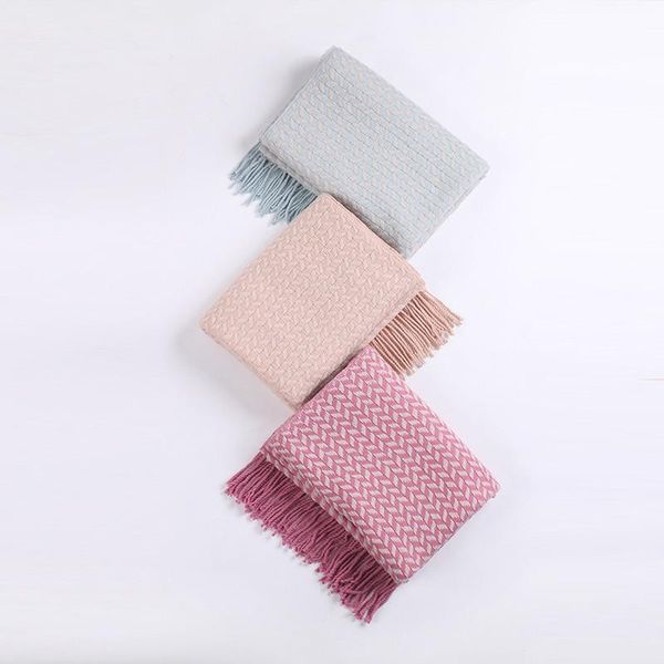 scarves fashion 100%goat cashmere two-tone color thick knit women scarf shawl pashmina 55x180cm wholesale retail, Blue;gray
scarves fashion 100%goat cashmere two-tone color thick knit women scarf shawl pashmina 55x180cm wholesale retail, Blue;gray