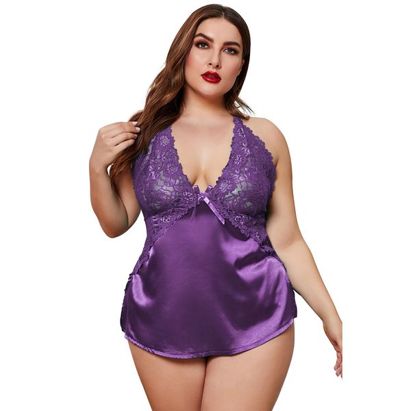 2021sebowel plus size pajamas sets women sheer lace satin halterneck cami shorts set backless 2 pieces pajamas suits, Black;red
2021sebowel plus size pajamas sets women sheer lace satin halterneck cami shorts set backless 2 pieces pajamas suits, Black;red