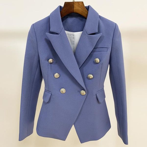 women's suits & blazers 2021 est fashion spring autumn designer blazer double breasted lion buttons jacket, White;black
women's suits & blazers 2021 est fashion spring autumn designer blazer double breasted lion buttons jacket, White;black
