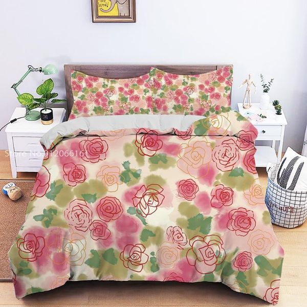 bedding sets 3d flower set colorful double bed king duvet quilt cover bedclothes pillowcase 2/3pcs home textile beauty twin
bedding sets 3d flower set colorful double bed king duvet quilt cover bedclothes pillowcase 2/3pcs home textile beauty twin