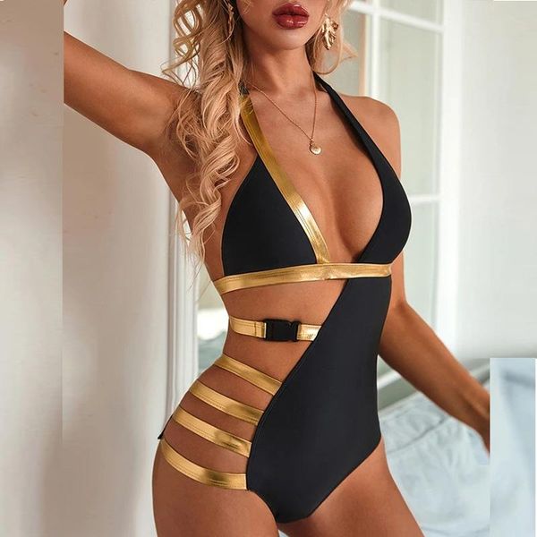 women's swimwear women one piece swimsuit 2021 summer cutout sleeveless bikini bathing suit beachwear, White;black
women's swimwear women one piece swimsuit 2021 summer cutout sleeveless bikini bathing suit beachwear, White;black